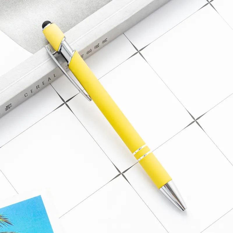 Metal Push Pen Aluminum Bar Pen Maggi Pen